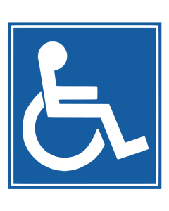 Pictogramme Toilette handicapés