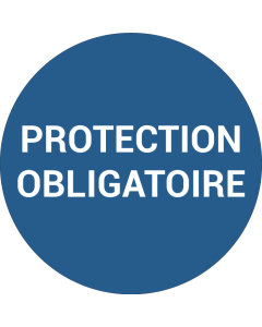 Pictogramme PROTECTION OBLIGATOIRE
