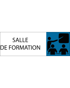 Plaque de porte classique Salle de formation