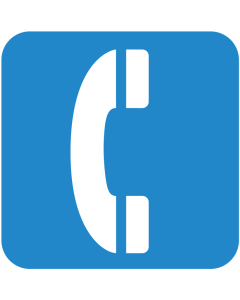 Pictogramme Icon point téléphone