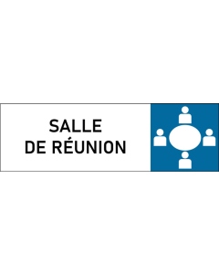 Plaque de porte classique Salle de réunion