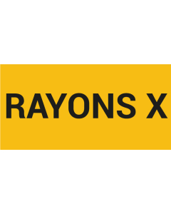 Pictogramme RAYONS X
