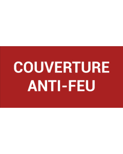 Pictogramme COUVERTURE ANTI-FEU