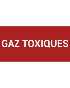 Pictogramme GAZ TOXIQUES
