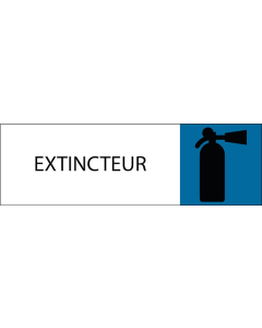 Plaque de porte classique Extincteur