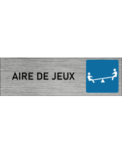 Plaque de porte Aire de jeux