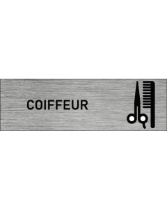 Plaque de porte Coiffeur