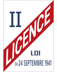 Panneau Licence II