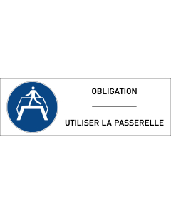 Panneau Utiliser la passerelle