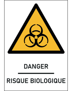 Panneau   Risque biologique 