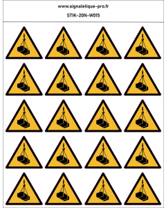 Panneau Charges-suspendues-20N 