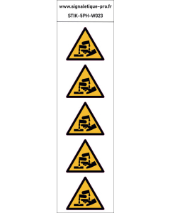 Panneau Substances corrosives – 5N