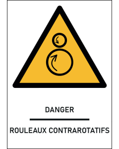 Panneau Rouleaux contrarotatifs 