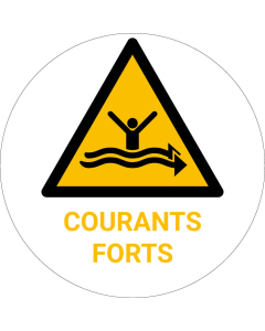 Panneau pictogramme Courants forts