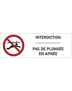 interdiction de plongée en apnée