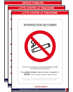 Interdiction de fumer et zone fumeurs