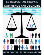 Affiche contre la discrimination