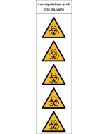 Panneau Risque biologique 5N