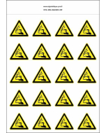 Panneau Autocollants Danger batterie – 20N