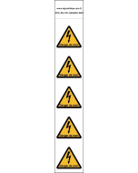 Panneau Autocollants Danger de mort – 5N