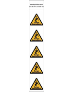 Panneau Autocollants Danger électrocution – 5N