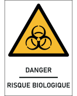 Panneau   Risque biologique 