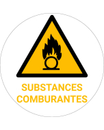 Panneau pictogramme Substances comburantes