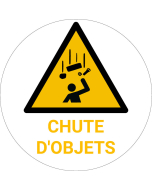 Panneau pictogramme Chute d'objets