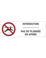 interdiction de plongée en apnée