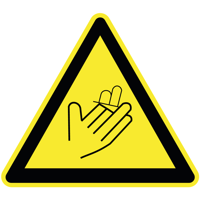 Pictogramme Attention risque de coupure