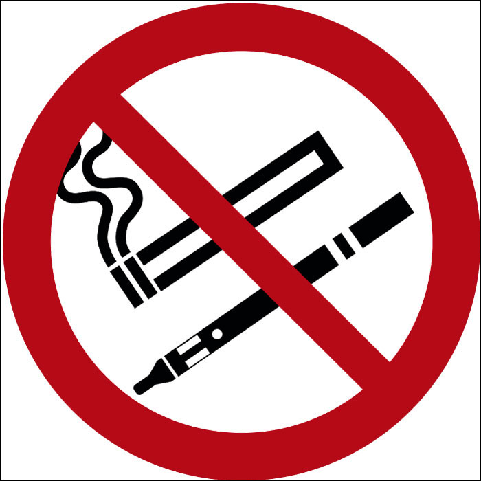 Pictogramme Interdiction de vapoter 2
