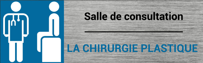 Plaque de porte Chirurgie plastique