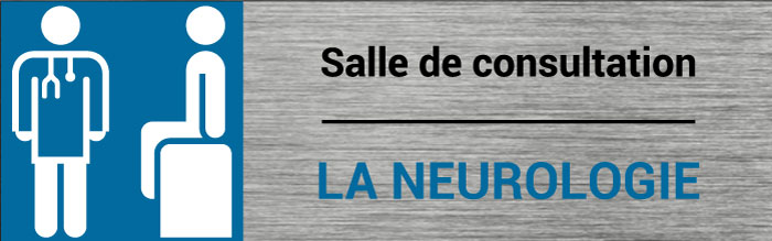 Plaque de porte Neurologie